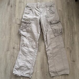 H&M Women's Light Gray Cargo Pants